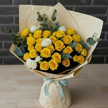 Букет цветов из:  Розы в Горняке