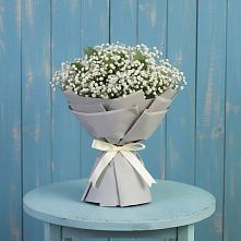 Букет цветов из:  Гипсофила в Горняке