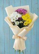 Букет цветов из:  Хризантемы в Горняке