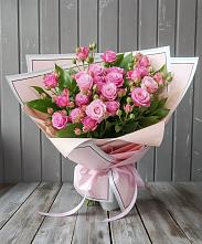 Букет Розовый кустик #REPLACE_PRED# Горняке