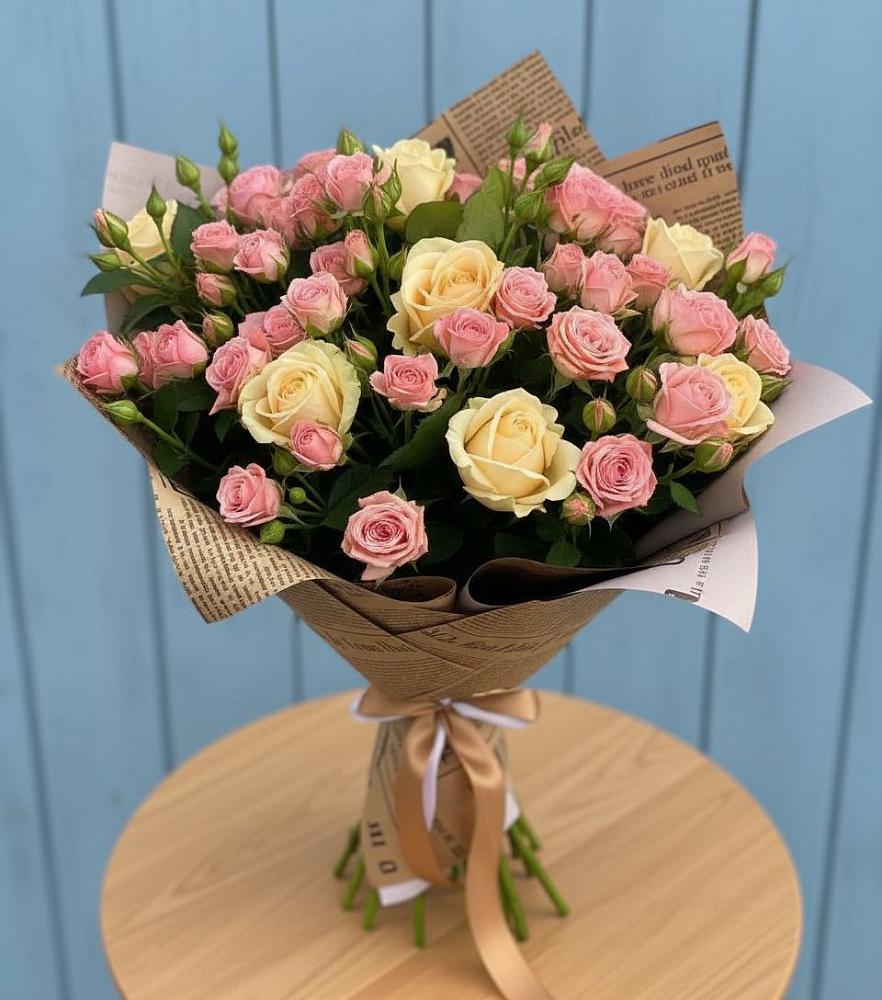 Букет цветов из: Розы в Горняке