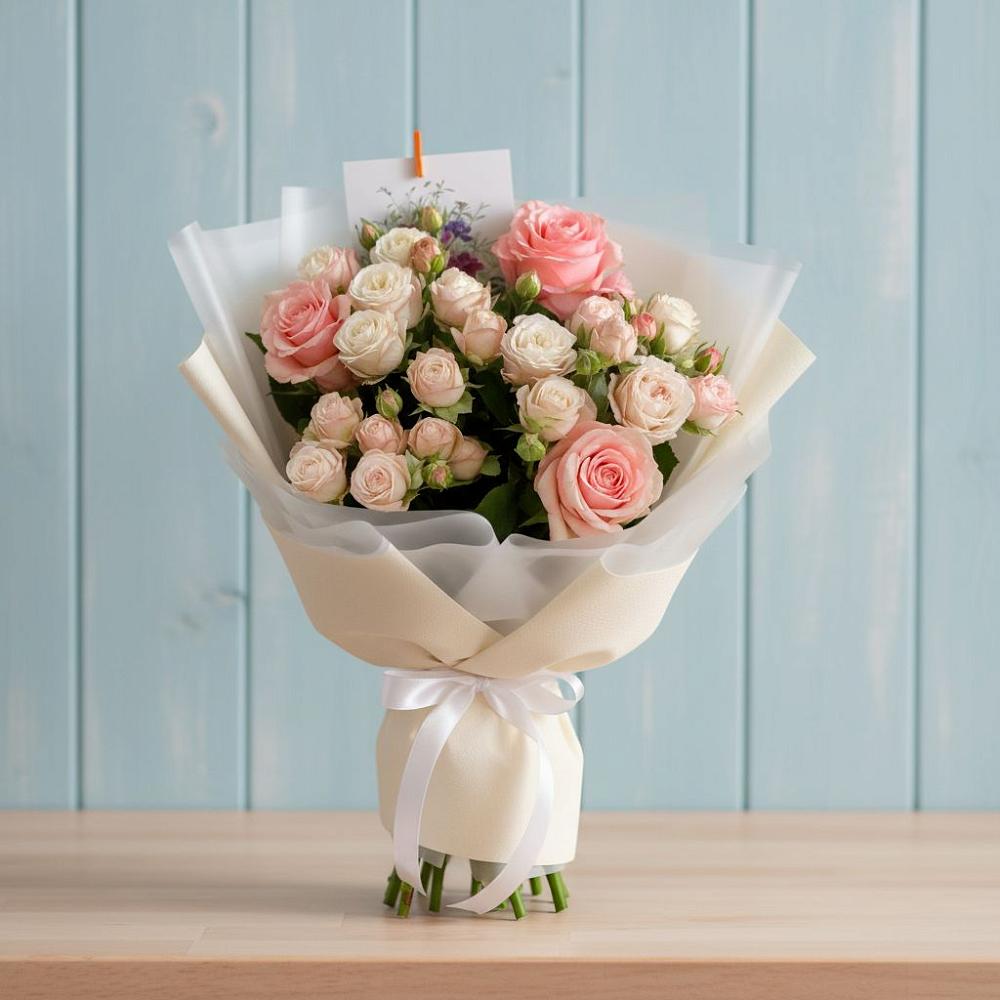 Букет цветов из: Розы в Горняке