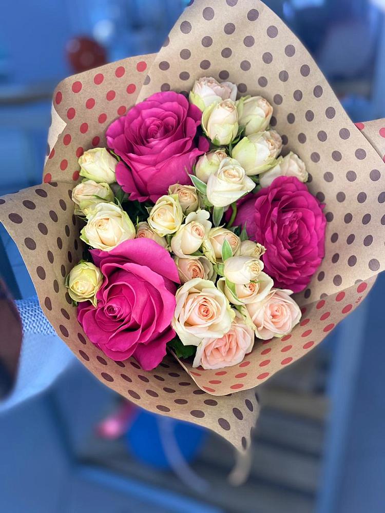 Букет цветов из: Розы в Горняке