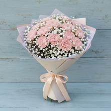 Букет цветов из:  Гвоздики в Горняке