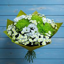 Букет цветов из:  Хризантемы в Горняке