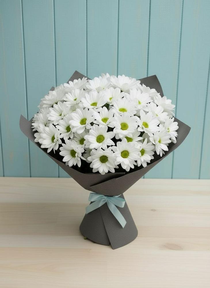 Букет цветов из: Хризантемы в Горняке