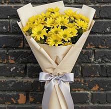 Букет цветов из:  Хризантемы в Горняке