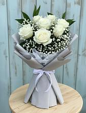 Букет цветов из:  Розы в Горняке