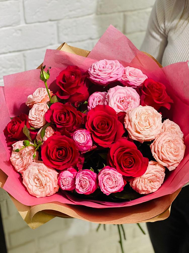 Букет цветов из: Розы в Горняке