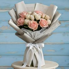 Букет цветов из:  Розы в Горняке