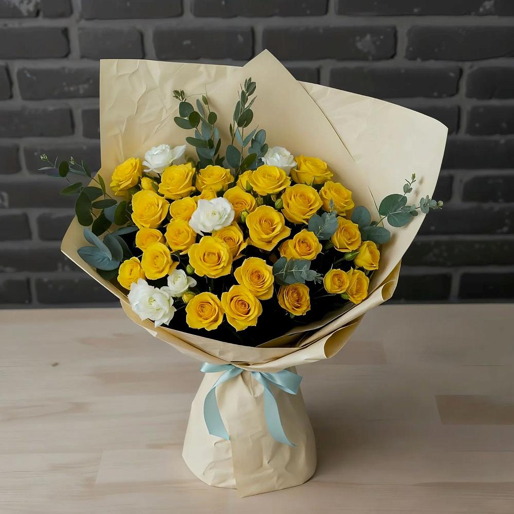 Букет цветов из: Розы в Горняке