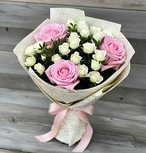 Букет цветов из:  Розы в Горняке