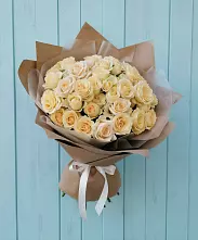 Букет Кремовое облако в Горняке