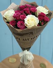 Букет цветов из:  Розы в Горняке
