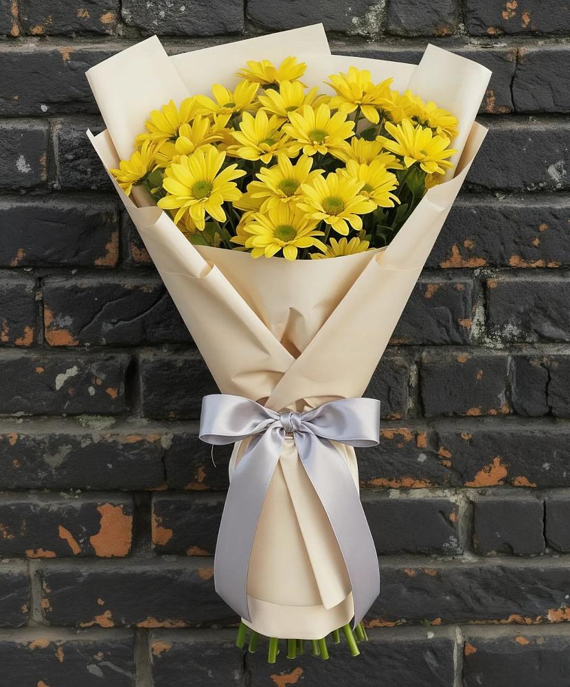 Букет цветов из: Хризантемы в Горняке