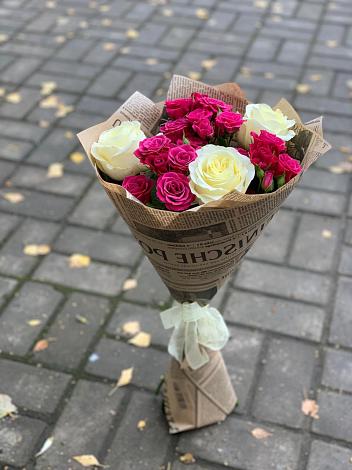 Букет цветов из: Розы в Горняке
