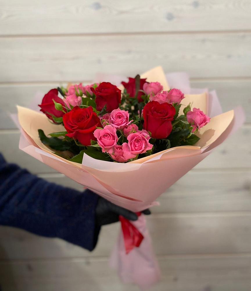 Букет цветов из: Розы в Горняке