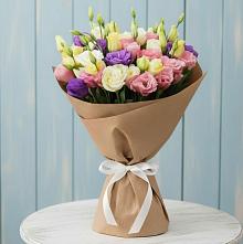 Букет цветов из:  Лизиантусы #REPLACE_PRED# Горняке