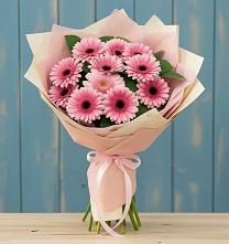 Букет цветов из:  Герберы в Горняке