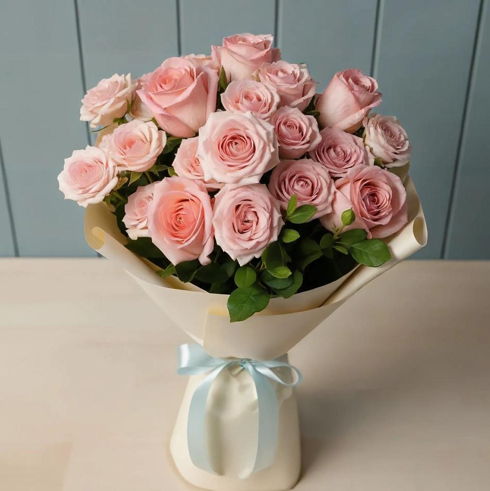 Букет Розовый шарм в Горняке