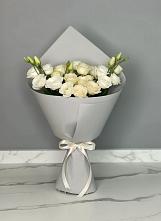 Букет цветов из:  Розы и Лизиантусы #REPLACE_PRED# Горняке